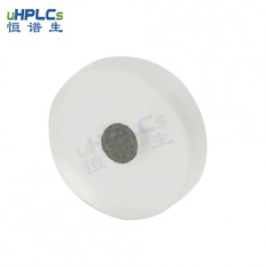 恒譜生超高壓PCTFE液相色譜耗材不銹鋼在線過濾器篩板，OD6.4*ID1.6*H1.6